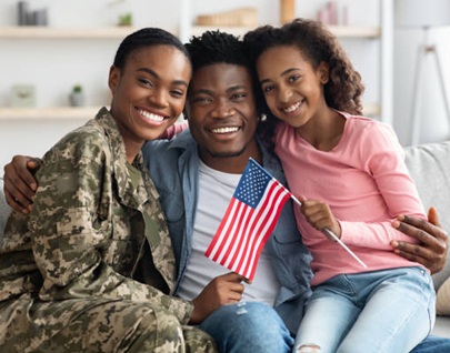 vet with family vet with family